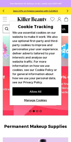 Mobile page screenshot