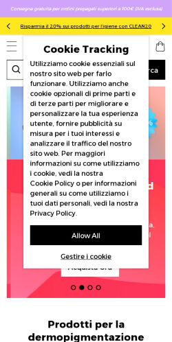 Mobile page screenshot
