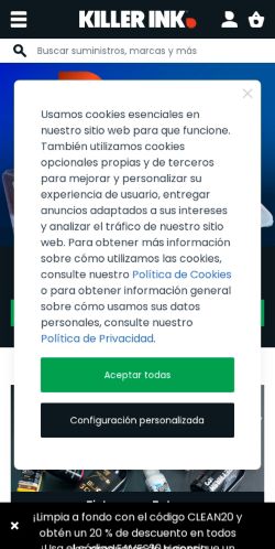 Mobile page screenshot