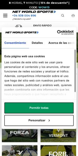 Mobile page screenshot