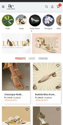 Mobile page screenshot