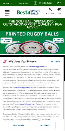 Mobile page screenshot