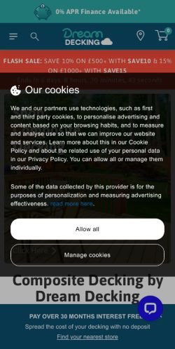 Mobile page screenshot