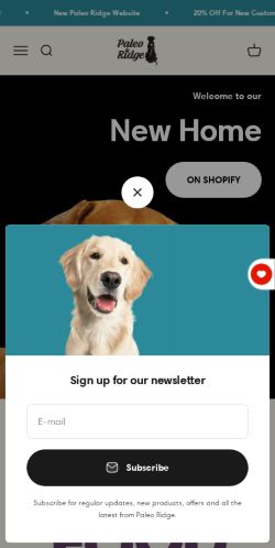 Mobile page screenshot