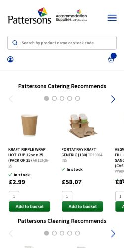Mobile page screenshot