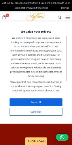 Mobile page screenshot