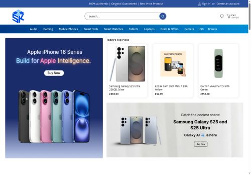 Desktop page screenshot