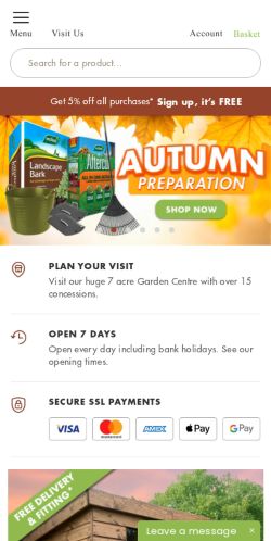 Mobile page screenshot