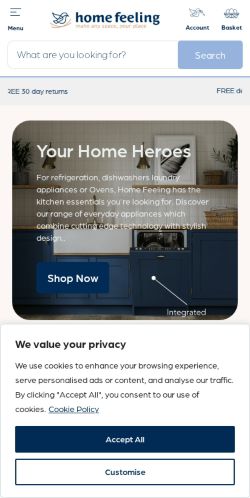 Mobile page screenshot
