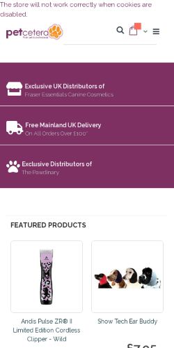 Mobile page screenshot