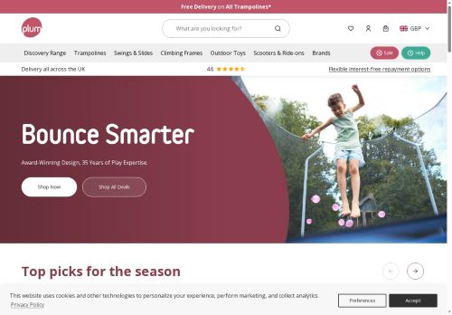 Desktop page screenshot