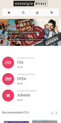 Mobile page screenshot