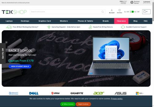 Desktop page screenshot