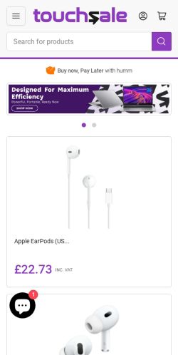Mobile page screenshot