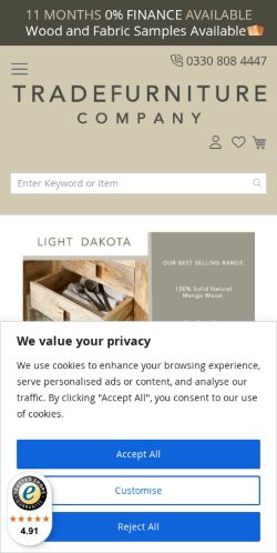 Mobile page screenshot