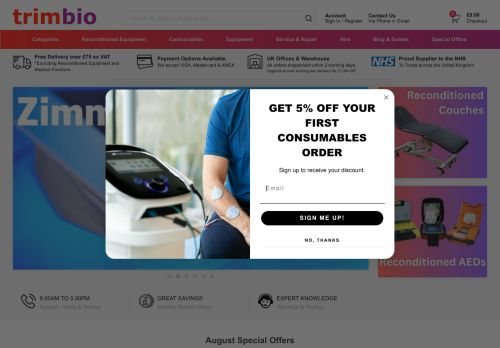 Desktop page screenshot