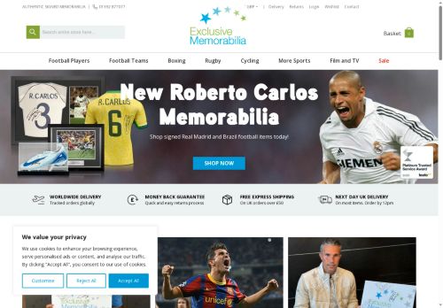 Desktop page screenshot
