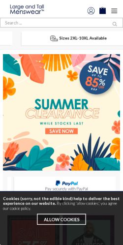 Mobile page screenshot