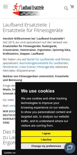 Mobile page screenshot