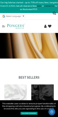 Mobile page screenshot