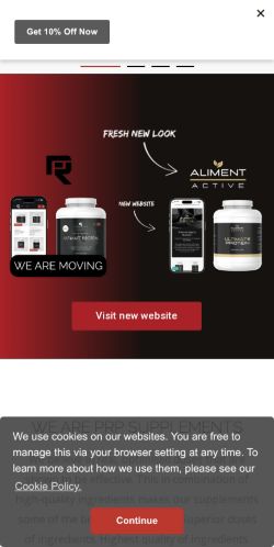 Mobile page screenshot