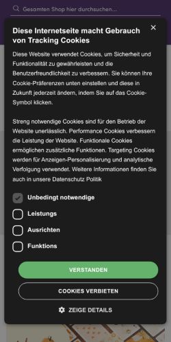 Mobile page screenshot