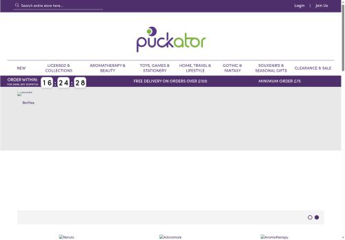 Desktop page screenshot