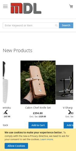 Mobile page screenshot