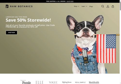 Desktop page screenshot