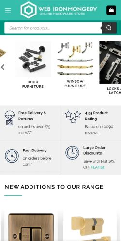 Mobile page screenshot