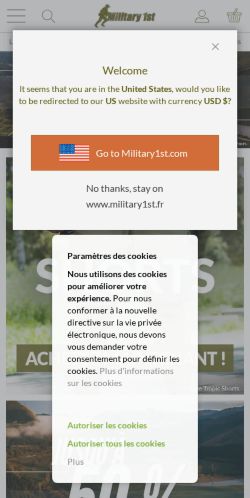 Mobile page screenshot