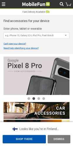 Mobile page screenshot