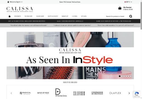 Desktop page screenshot