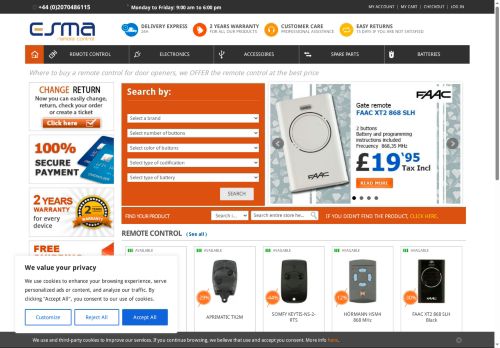 Desktop page screenshot