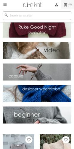 Mobile page screenshot