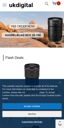 Mobile page screenshot