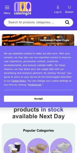 Mobile page screenshot