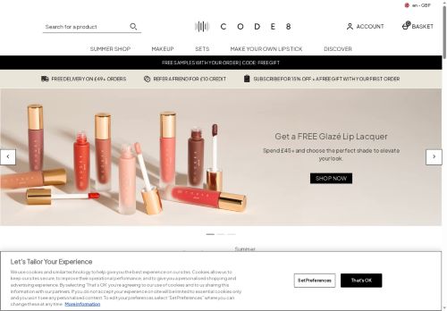 Desktop page screenshot