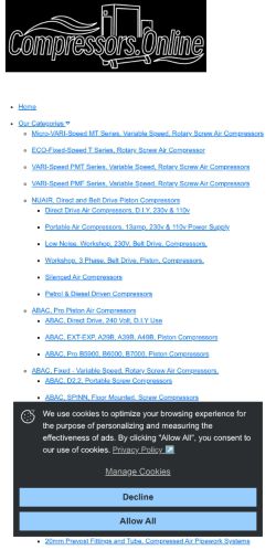 Mobile page screenshot