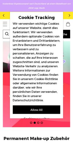 Mobile page screenshot