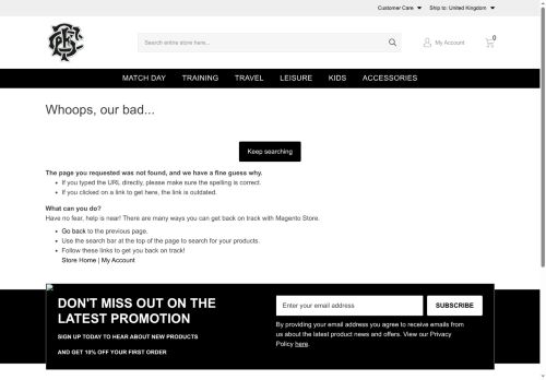 Desktop page screenshot
