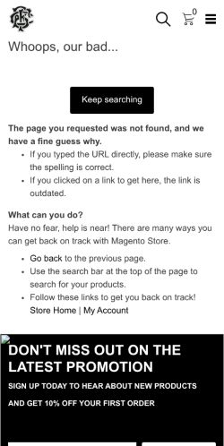Mobile page screenshot