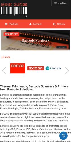 Mobile page screenshot