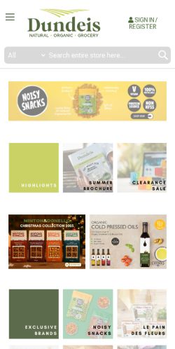 Mobile page screenshot