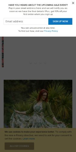 Mobile page screenshot