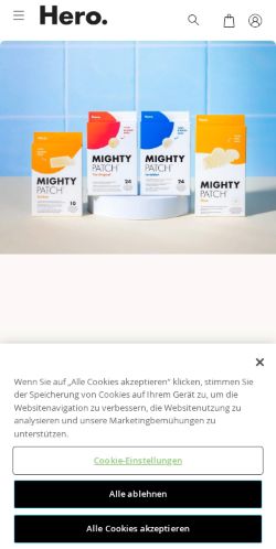Mobile page screenshot