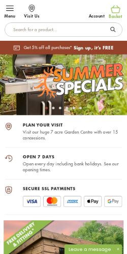 Mobile page screenshot