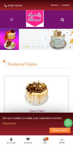 Mobile page screenshot