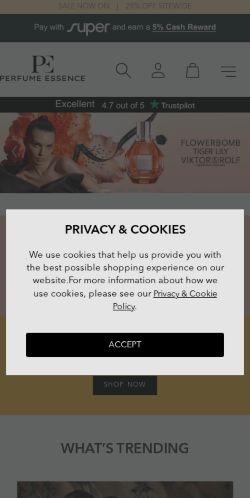Mobile page screenshot