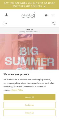 Mobile page screenshot